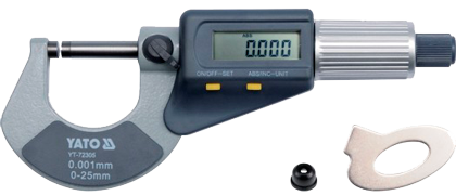 YT-72305 Микрометр электронный 0,002-25 мм (0,001)