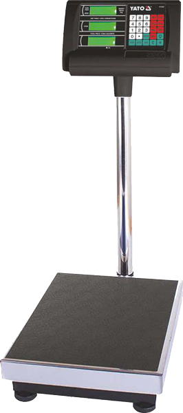 YT-73275 Весы электронные аккумуляторные 100 кг (20гр)