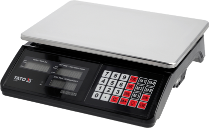 YT-73270 Весы электронные аккумуляторные 40 кг (5гр)