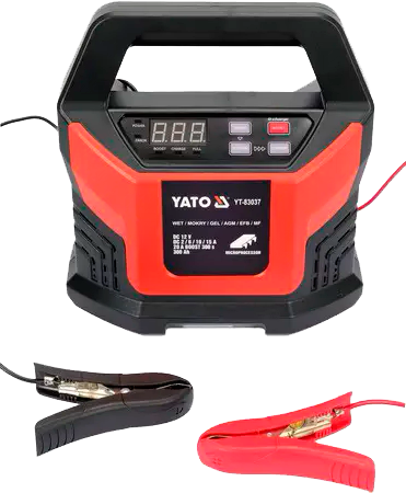YT-83037 Зарядное устройство для аккумуляторных батарей 12В 300А/ч