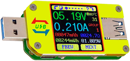 UM34 Мультиметр USB