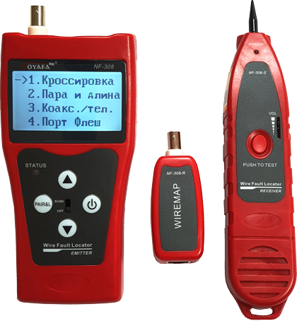 NF-308S Трассоискатель, измеритель длины кабеля