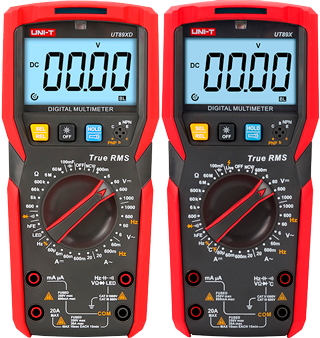 Мультиметры цифровые True RMS 20A 1000В UT89X / UT89XD