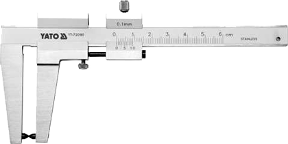 YT-72090 Штангенциркуль для тормозных дисков 60 мм