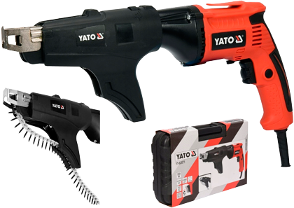 YT-82071 Шуруповерт магазинный 550 Вт