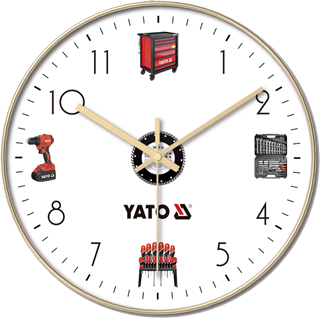 ZP-0215 Настенные часы с логотипом YATO