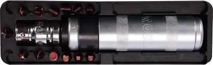 YT-28015 Ударная отвертка с насадками 5/16", 15 предметов