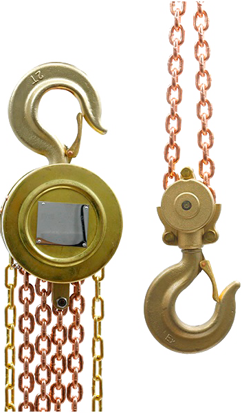 Тали цепные искробезопасные Al-Cu
