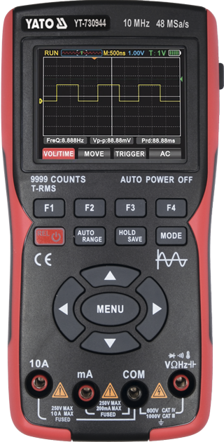 YT-730944 Мультиметр 1000В 1000А с осциллографом 50 МГц