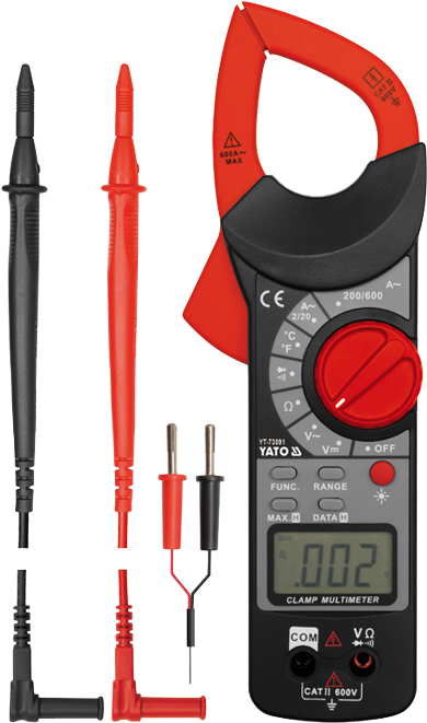 YT-73091 Токовые клещи 600А 600В