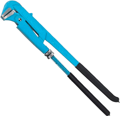 Газовые ключи прямые губки 90°